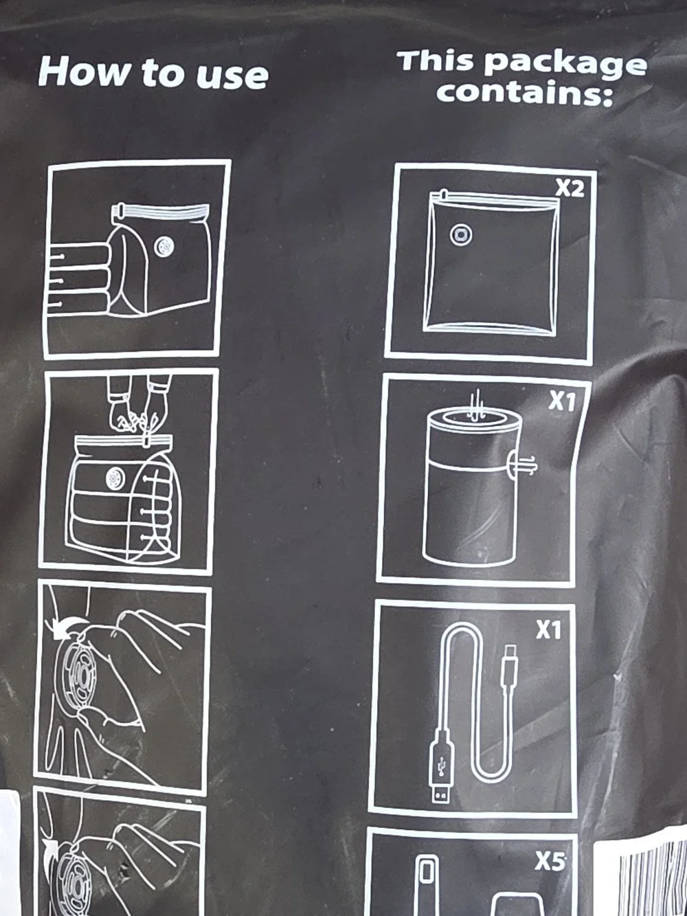 Black Garment Bag - Travel-Friendly Storage